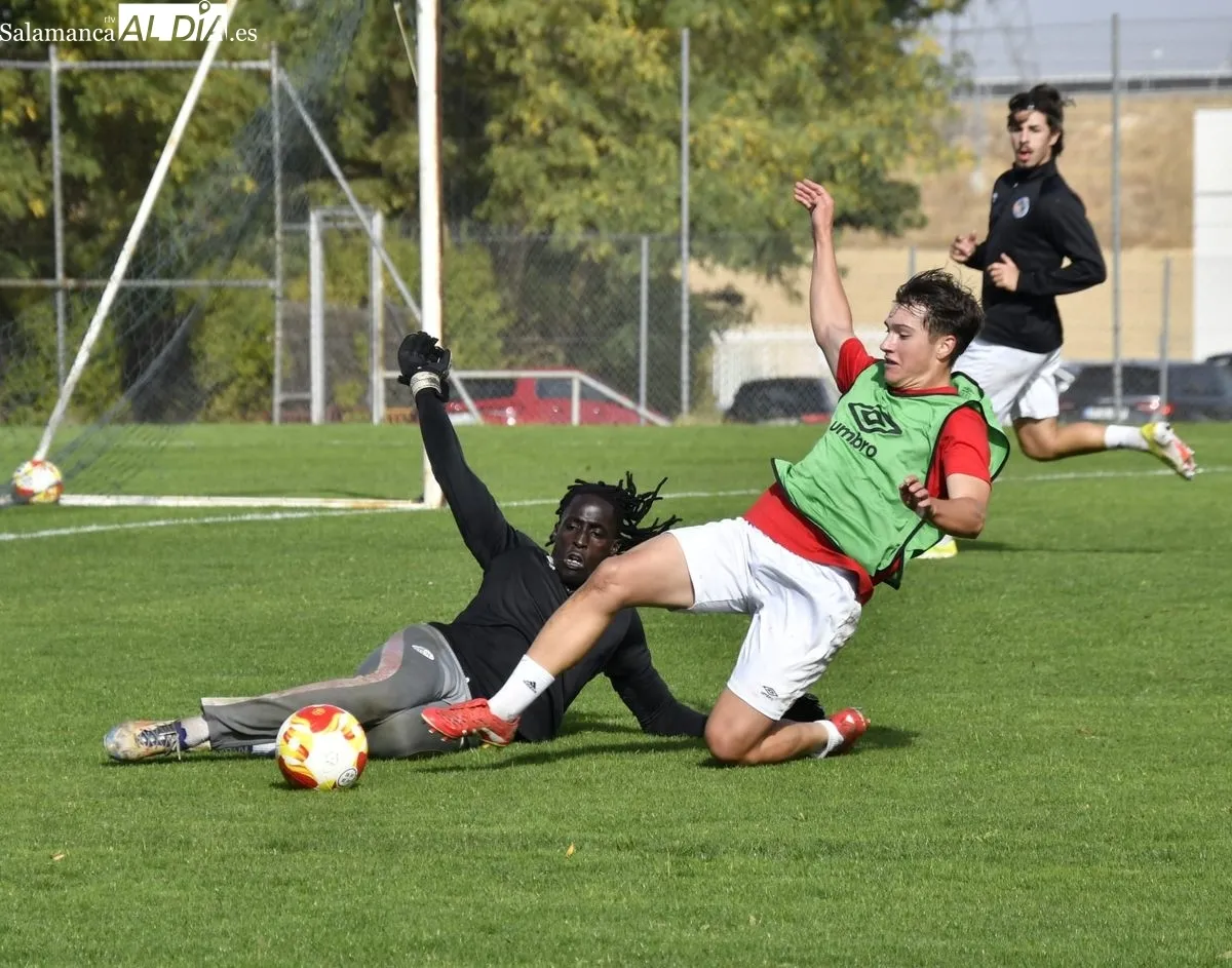 Entrenamiento del Salamanca UDS este miércoles