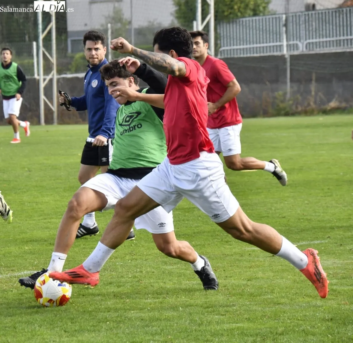 Entrenamiento del Salamanca UDS este miércoles