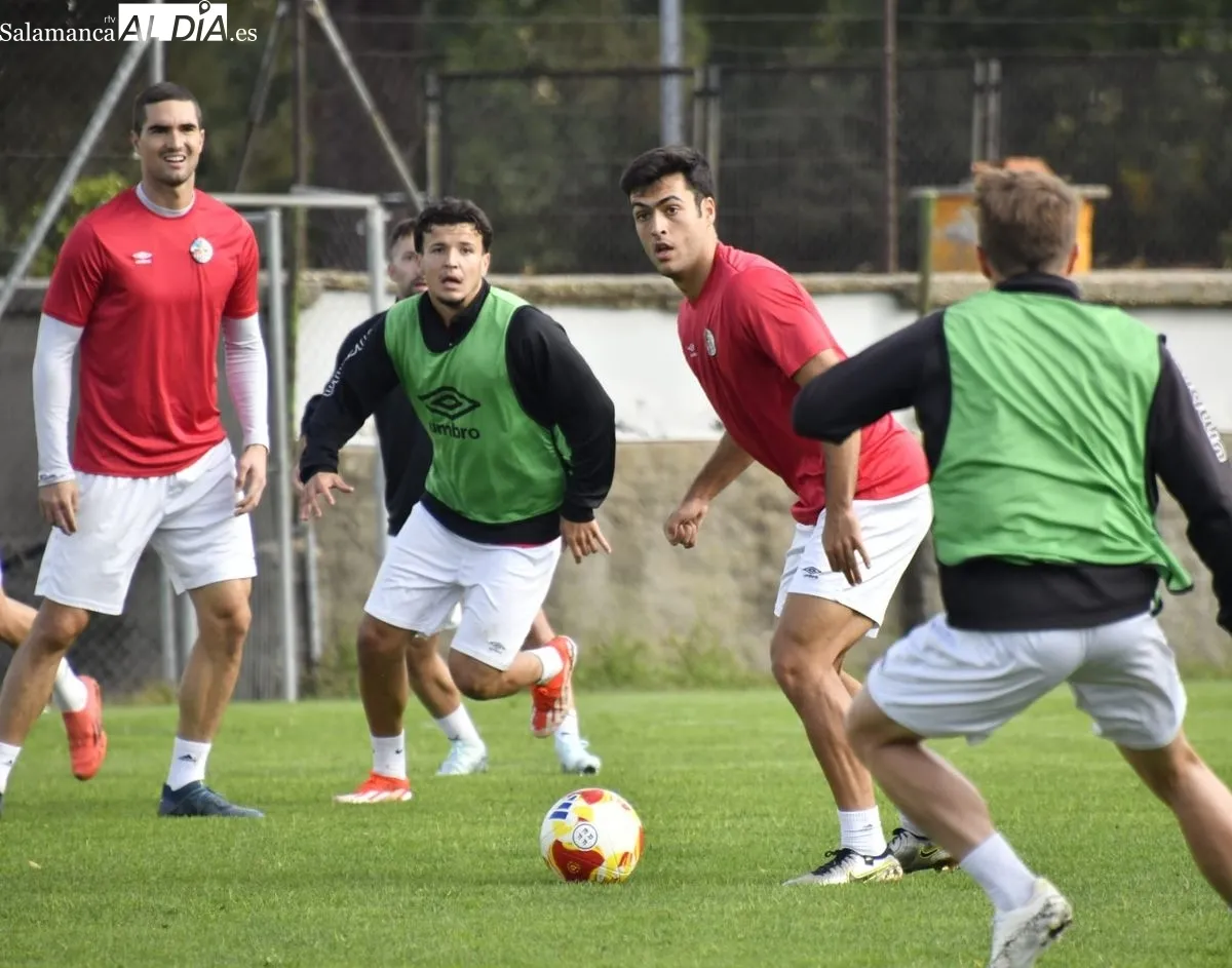 Entrenamiento del Salamanca UDS este miércoles