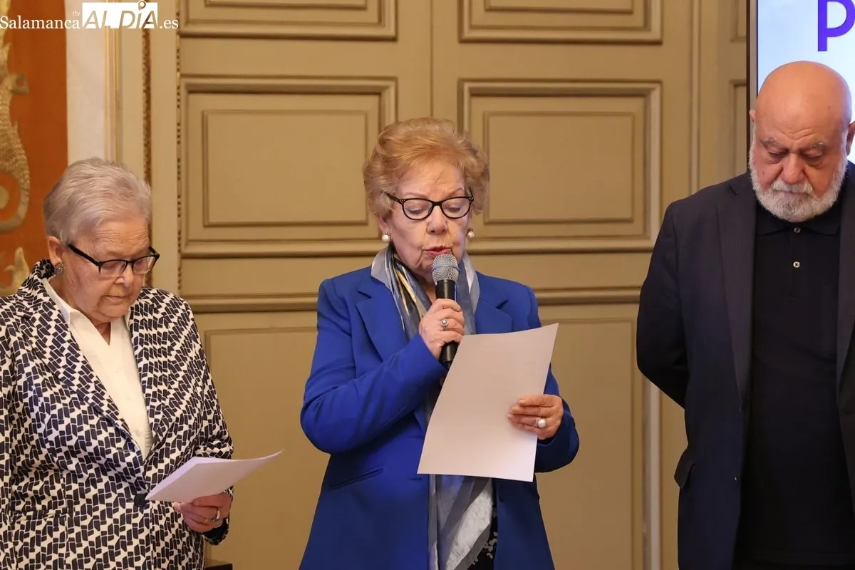 Acto del Día de los Mayores en el Ayuntamiento de Salamanca. Foto de David Sañudo