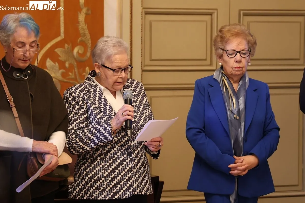 Acto del Día de los Mayores en el Ayuntamiento de Salamanca. Foto de David Sañudo