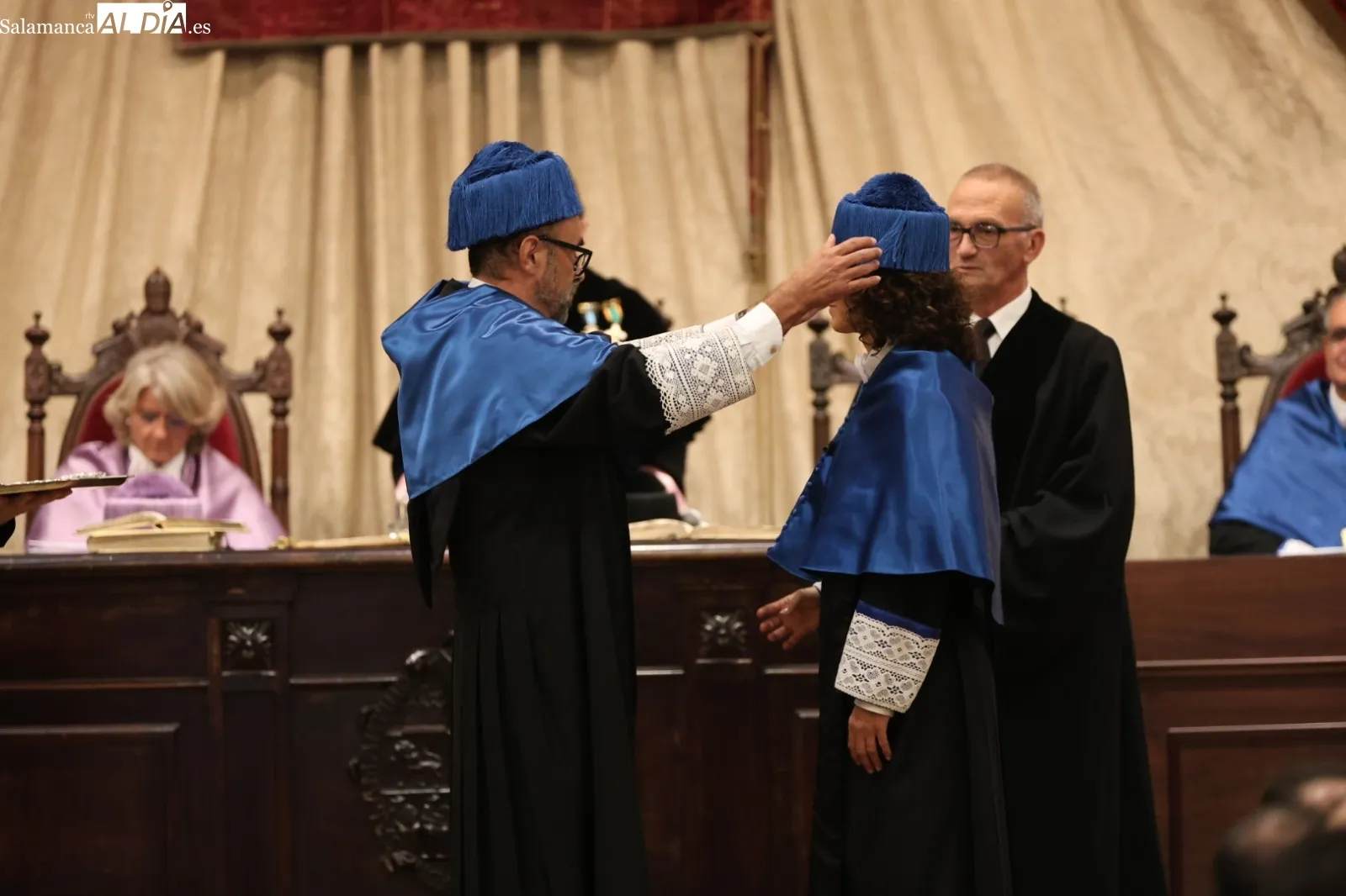 Investidura de Emmanuelle Charpentier como doctora 'honoris causa' de la USAL | Fotos: David Sañudo