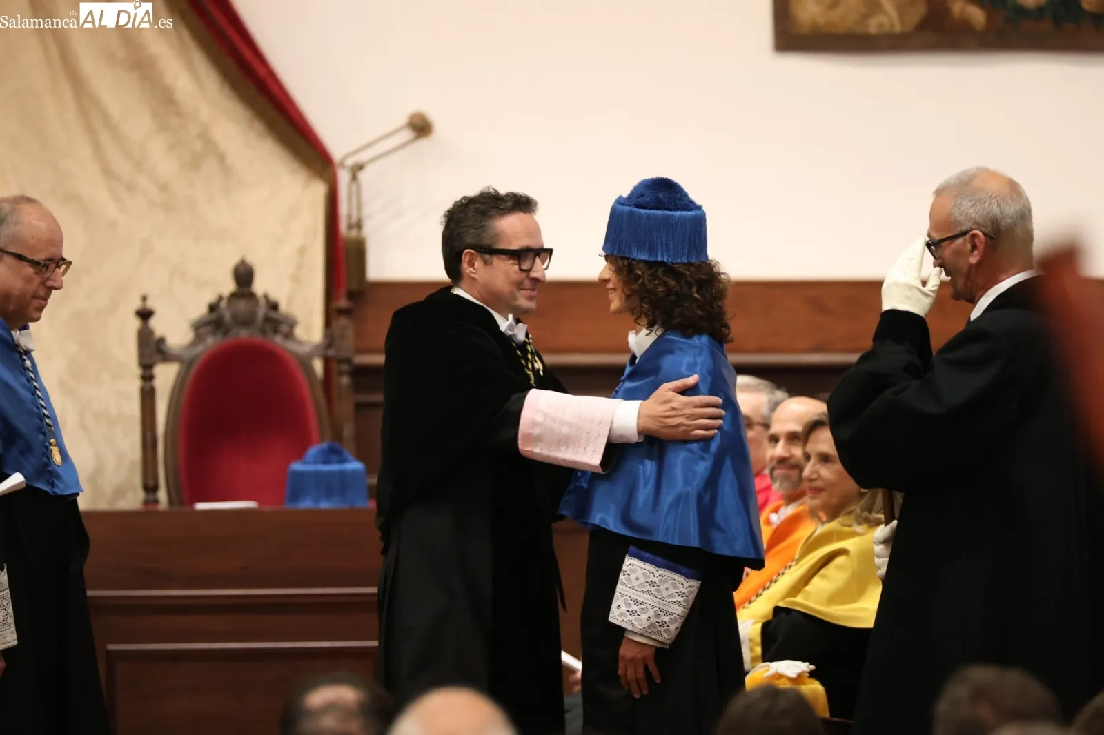 Investidura de Emmanuelle Charpentier como doctora 'honoris causa' de la USAL | Fotos: David Sañudo