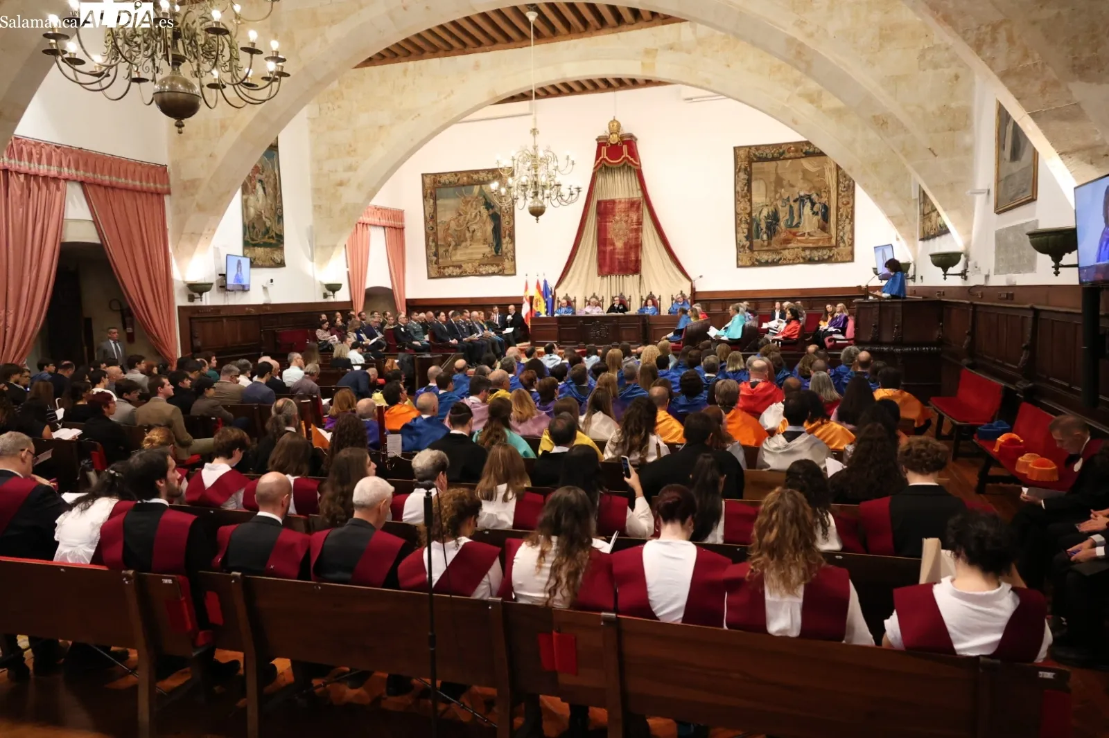 Investidura de Emmanuelle Charpentier como doctora 'honoris causa' de la USAL | Fotos: David Sañudo