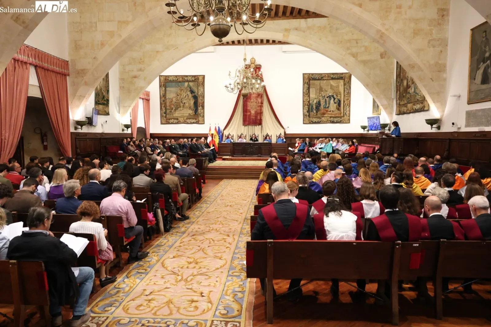 Investidura de Emmanuelle Charpentier como doctora 'honoris causa' de la USAL | Fotos: David Sañudo