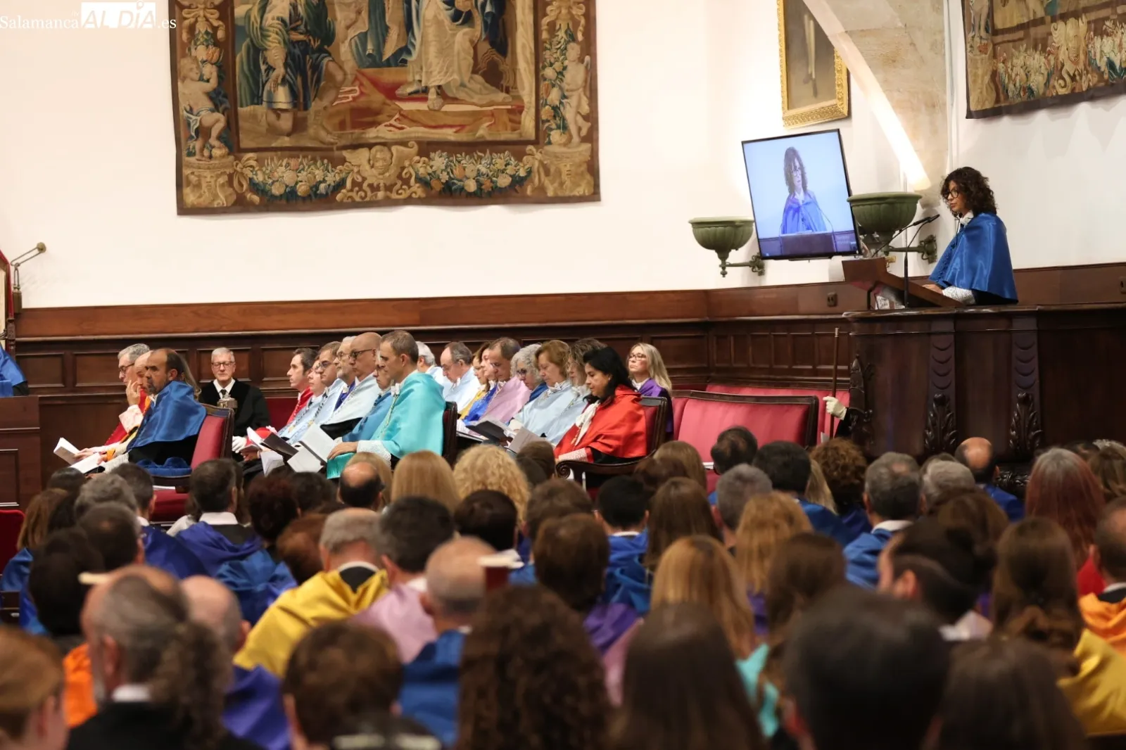 Investidura de Emmanuelle Charpentier como doctora 'honoris causa' de la USAL | Fotos: David Sañudo