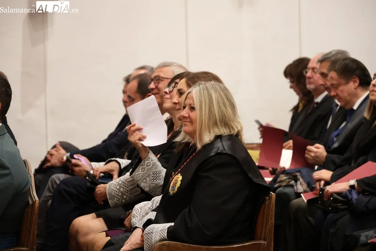 El Colegio de la Abogacía de Salamanca ha celebrado el acto central de sus fiestas patronales en el Aula Salinas de la Universidad. Foto de David Sañudo