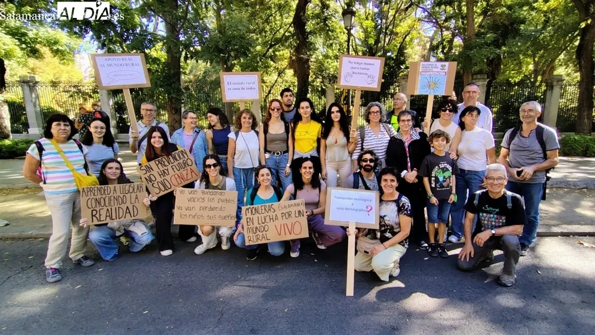 Los núcleos rurales de la provincia salmantina también estuvieron representados   