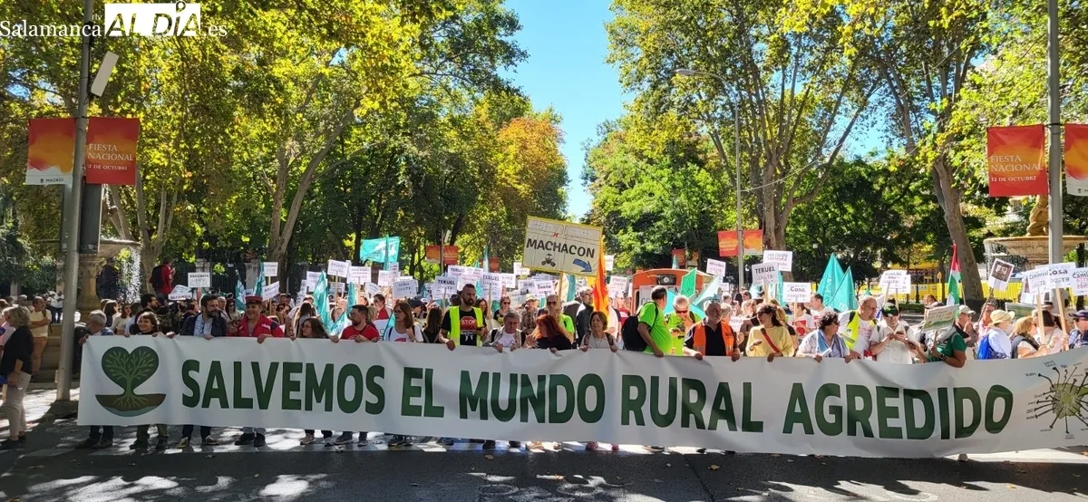 Los núcleos rurales de la provincia salmantina también estuvieron representados   
