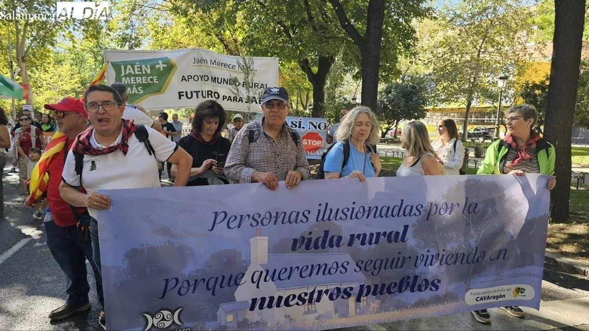 Los núcleos rurales de la provincia salmantina también estuvieron representados   