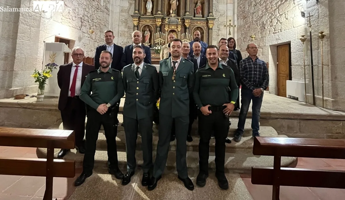 Actos de la Guardia Civil en Barruecopardo 