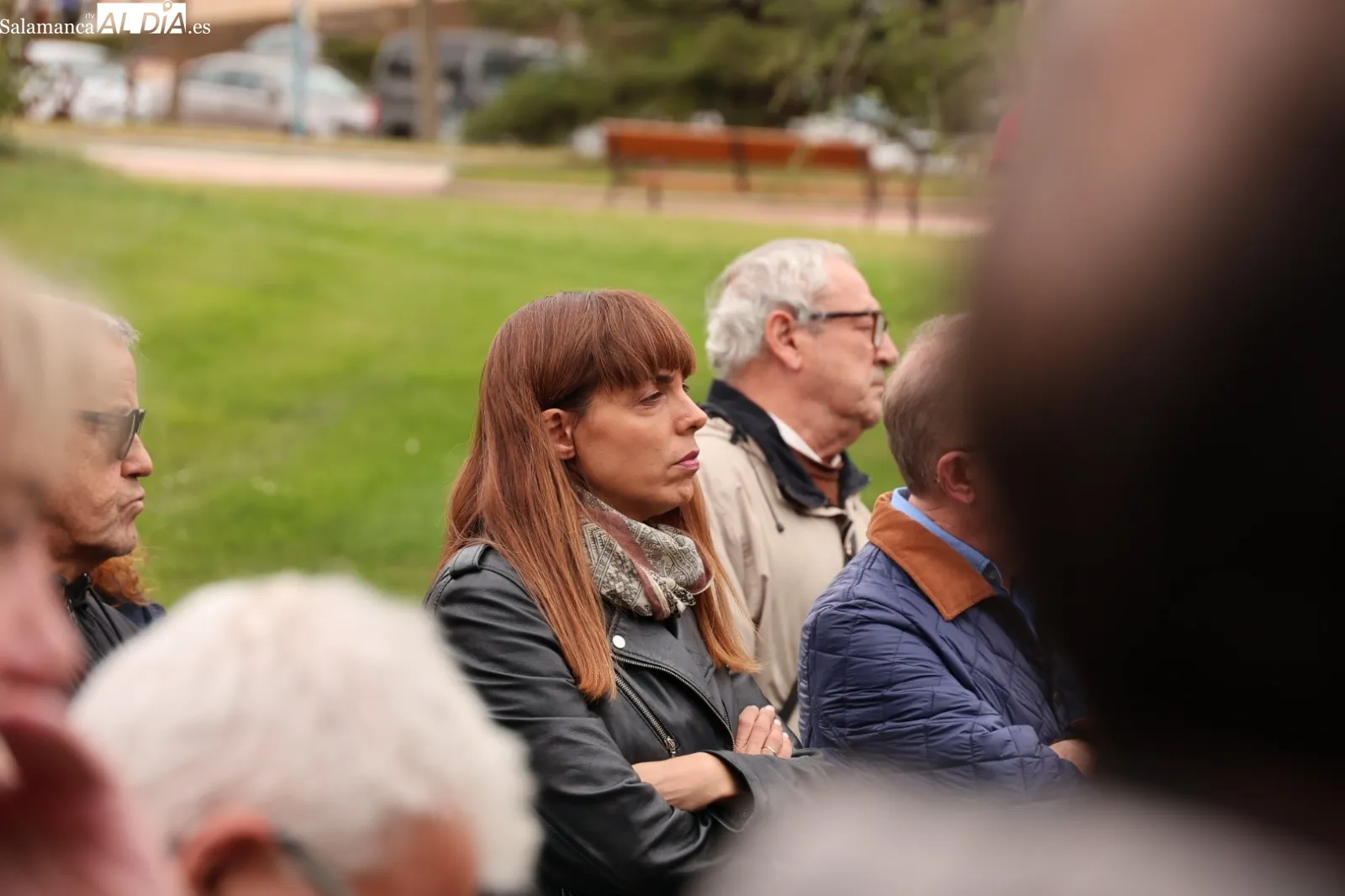 Salamanca recuerda a los 15 fusilados en la tapia del cementerio | Fotos: David Sañudo