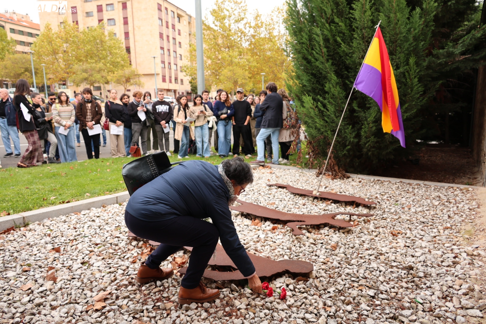 Homenaje a los 15 fusilados en Salamanca el 23 de octubre