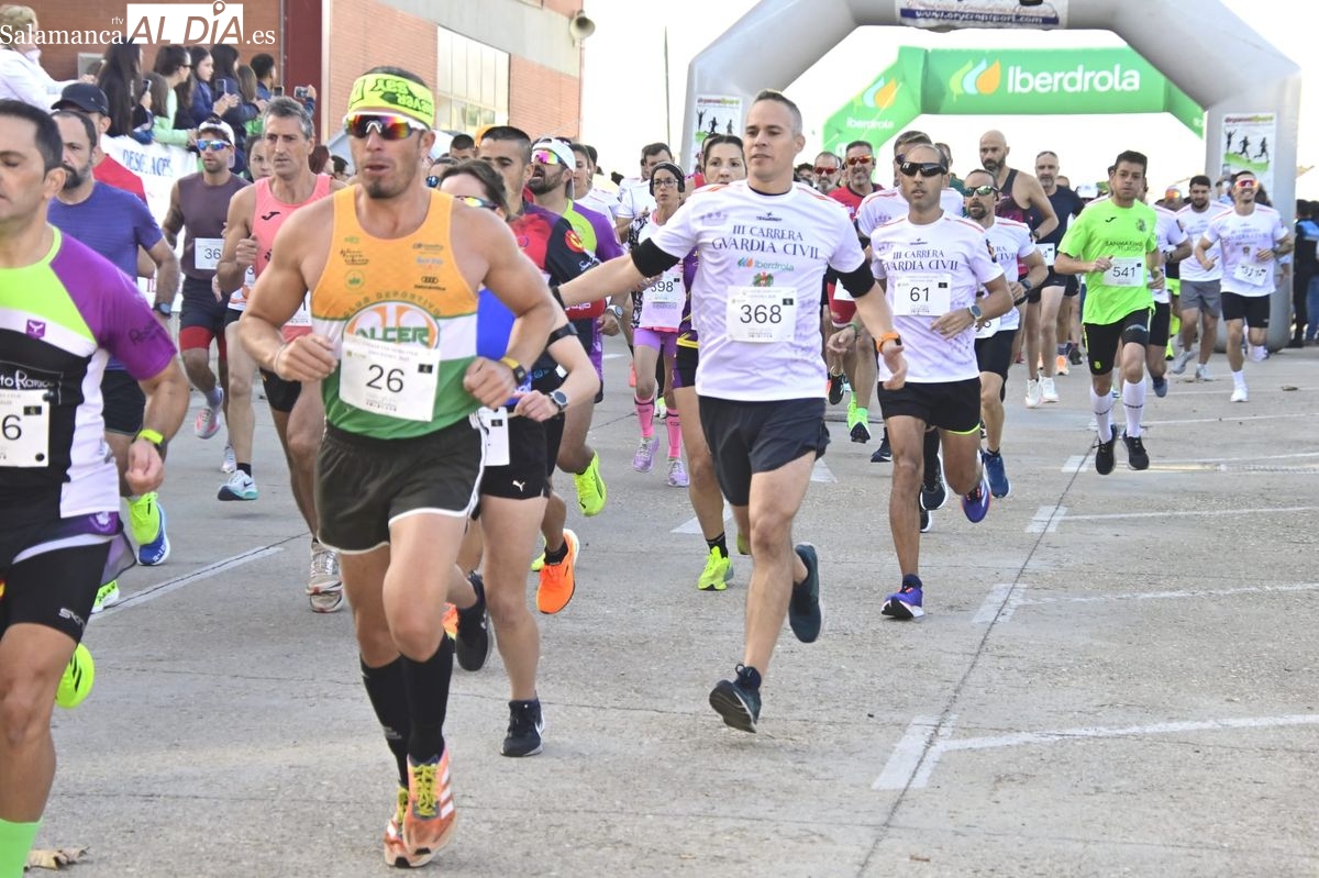 Carrera Guardia Civil Salamanca: ganadores y 900 corredores