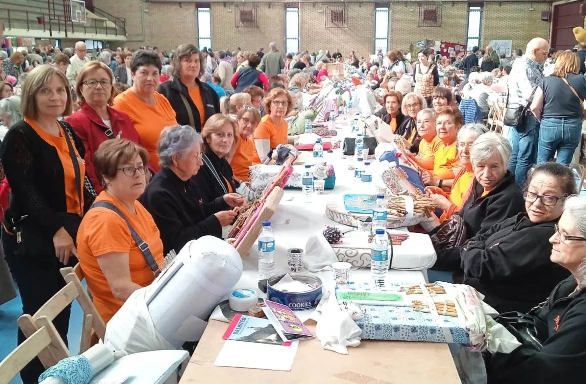 Foto 3 - Encajeras de Mir&oacute;briga, La Fuente y Guinaldo asisten al Encuentro &lsquo;La Bolilla&rsquo; de Valladolid