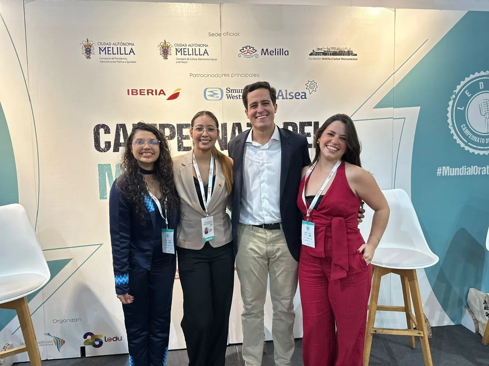 Andrea Machuca, alumna de la USAL, entre las tres mejores oradoras del mundo 