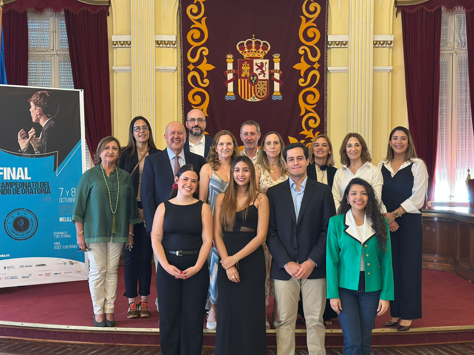 Estudiante de la USAL, tercera mejor oradora del mundo