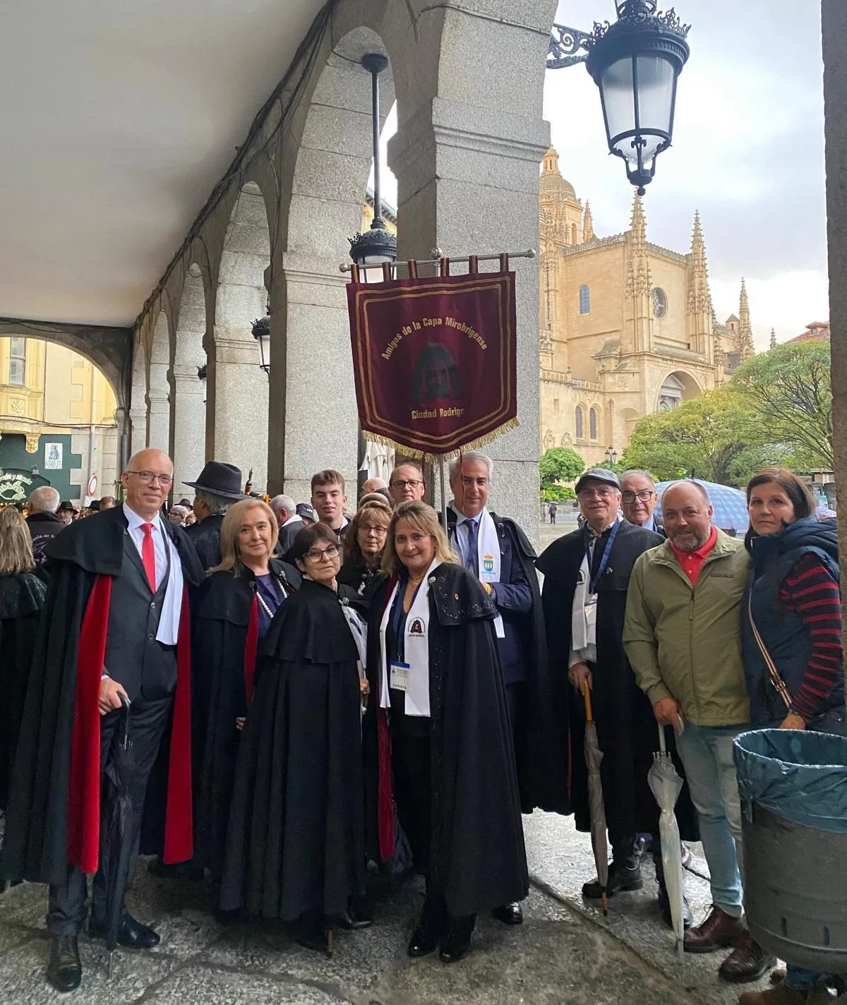 Foto 2 - 25 capistas mirobrigenses asisten en Segovia al 25&ordm; Encuentro Nacional de la Capa