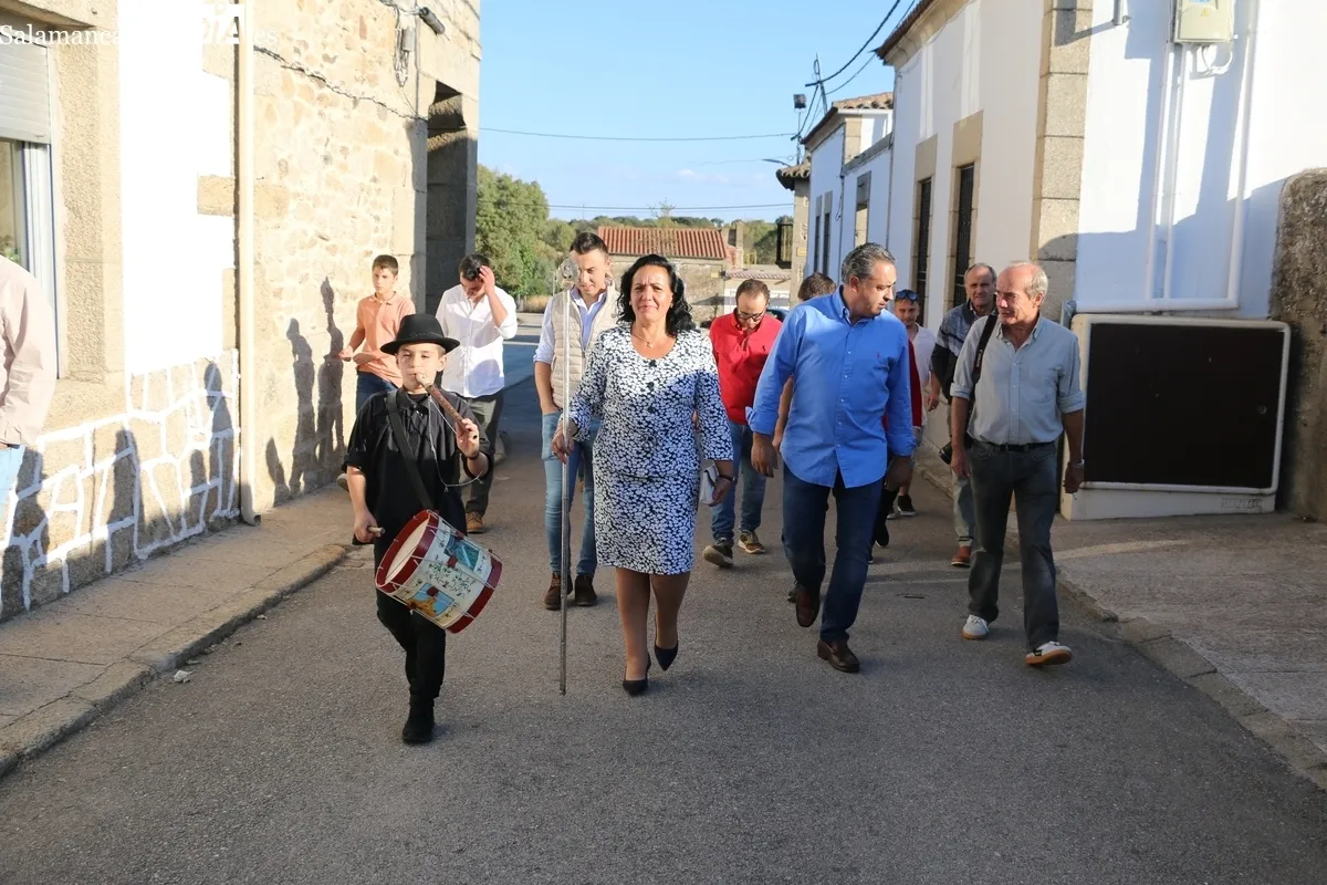Las Madrinas de Bogajo fueron este año en honor al Niño Jesús por ser mozas solteras / CORRAL