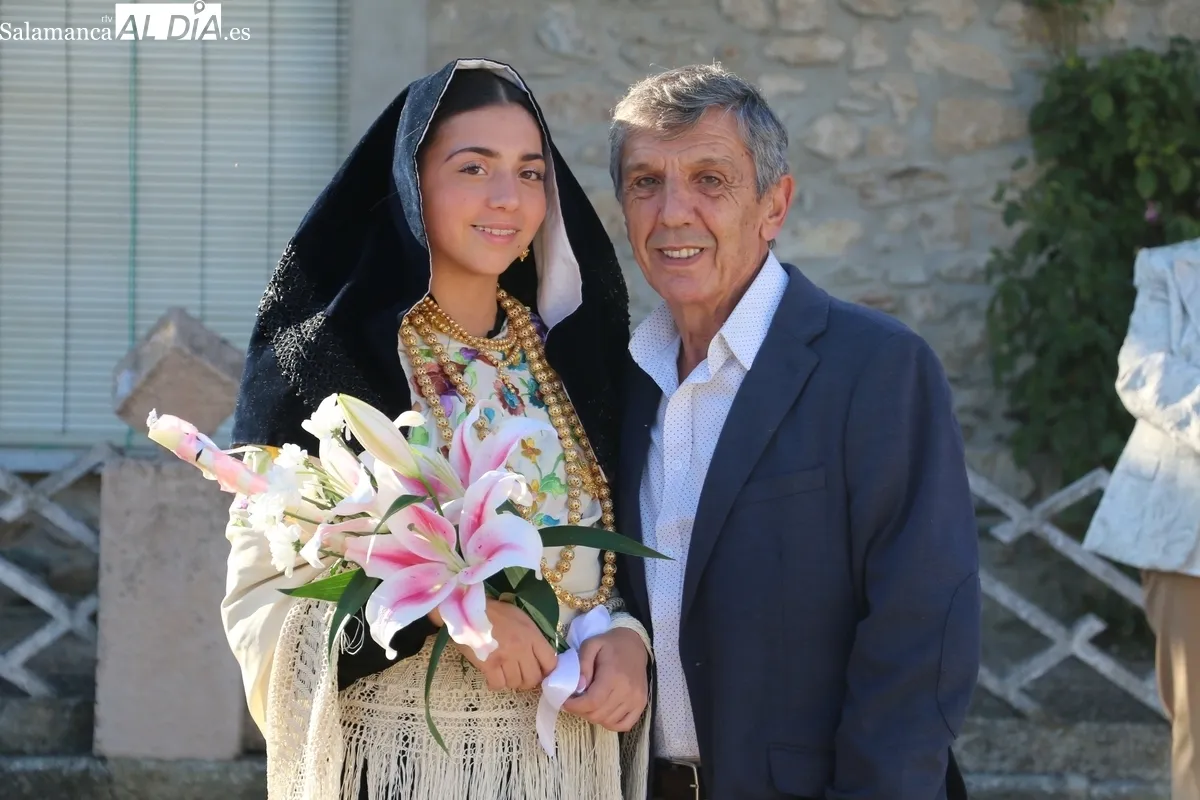 Las Madrinas de Bogajo fueron este año en honor al Niño Jesús por ser mozas solteras / CORRAL