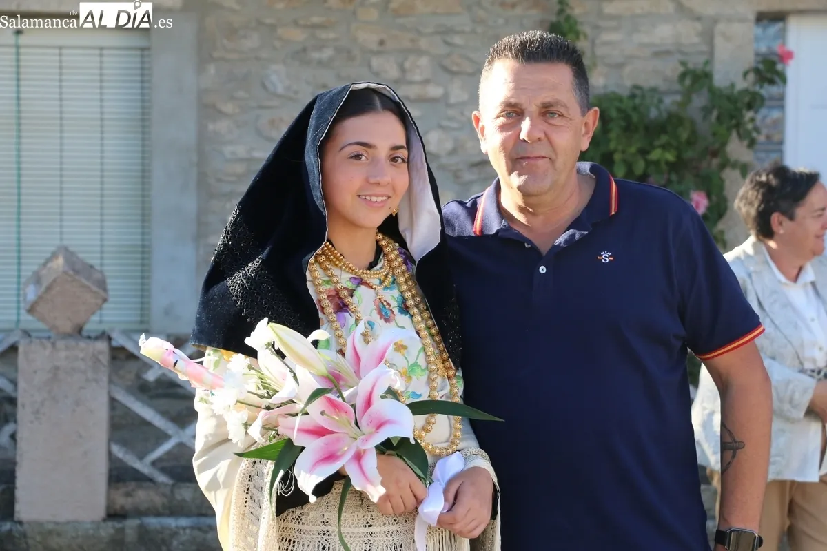 Las Madrinas de Bogajo fueron este año en honor al Niño Jesús por ser mozas solteras / CORRAL