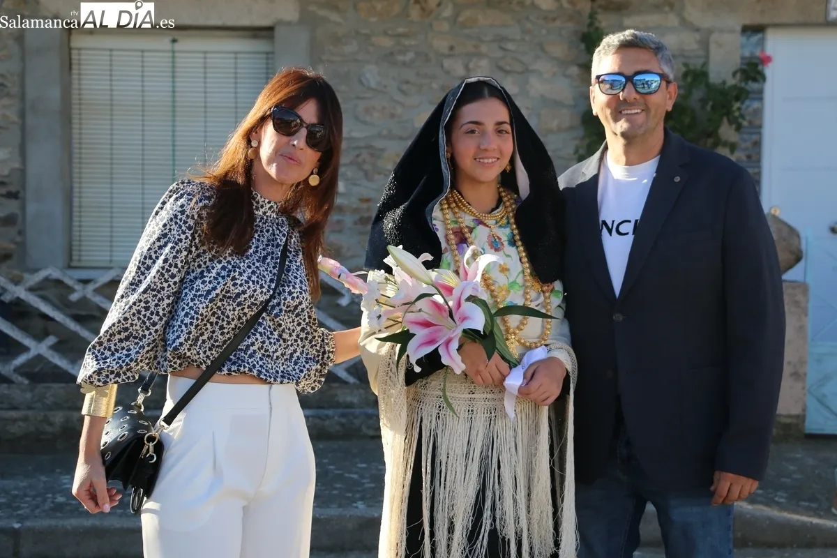 Las Madrinas de Bogajo fueron este año en honor al Niño Jesús por ser mozas solteras / CORRAL