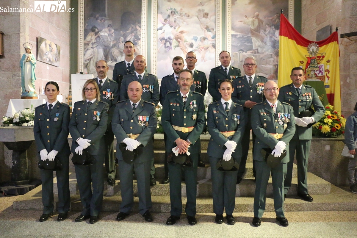 Día del Pilar: la Guardia Civil de Vitigudino celebra su patrona