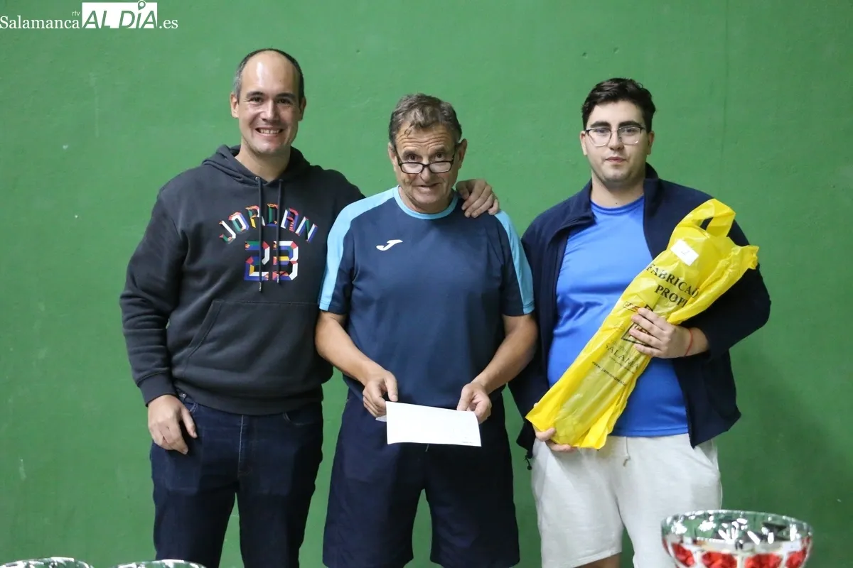 Excelente nivel el que demostraron las 16 parejas participantes en este XIV Campeonato de Frontenis de Vitigudino / CORRAL