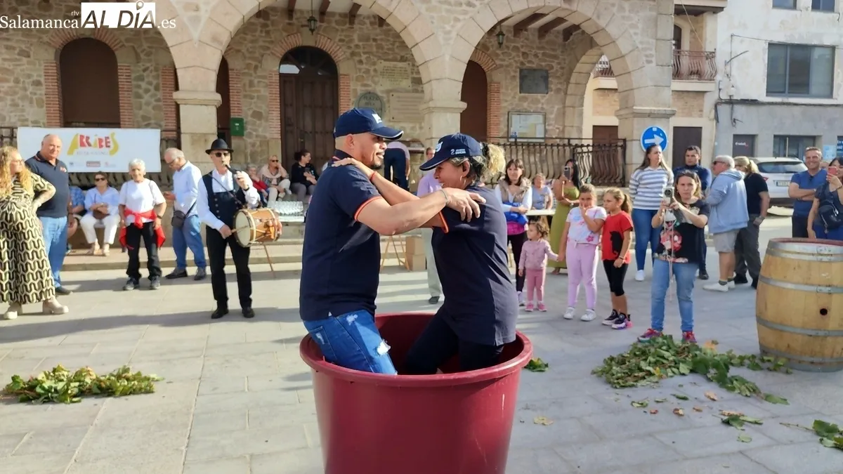 Villarino vivió este sábado una nueva edición de la Fiesta de la Vendimia / CORRAL