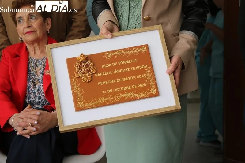 Foto 8 - Rafaela S&aacute;nchez, el rostro de casi un siglo de historia y bondad en Alba de Tormes