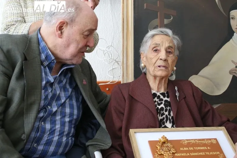 Foto 6 - Rafaela S&aacute;nchez, el rostro de casi un siglo de historia y bondad en Alba de Tormes
