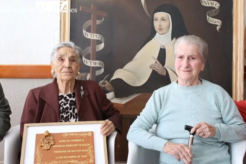 Foto 2 - Rafaela S&aacute;nchez, el rostro de casi un siglo de historia y bondad en Alba de Tormes