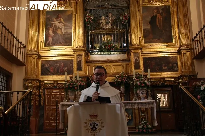 Foto 11 - Las palabras del prior Miguel &Aacute;ngel Gonz&aacute;lez como Hijo Adoptivo de Alba: "Regalo este honor a la Santa"