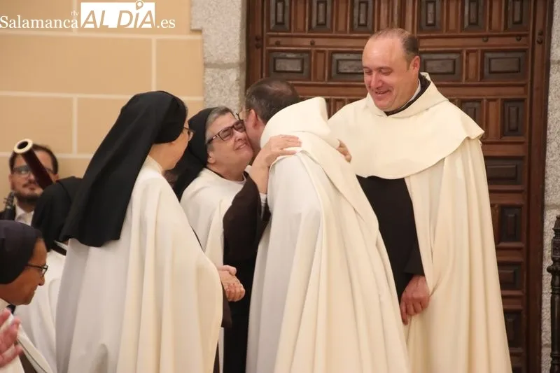 Foto 3 - Las palabras del prior Miguel &Aacute;ngel Gonz&aacute;lez como Hijo Adoptivo de Alba: "Regalo este honor a la Santa"