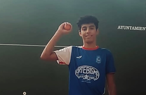 El joven Mohamed Bousada, del Club de Pelota Las Villas, representará a Marruecos en el Mundial Sub-23 de Frontball