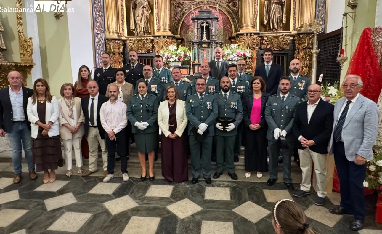 Fiesta de la Guardia Civil en Peñaranda