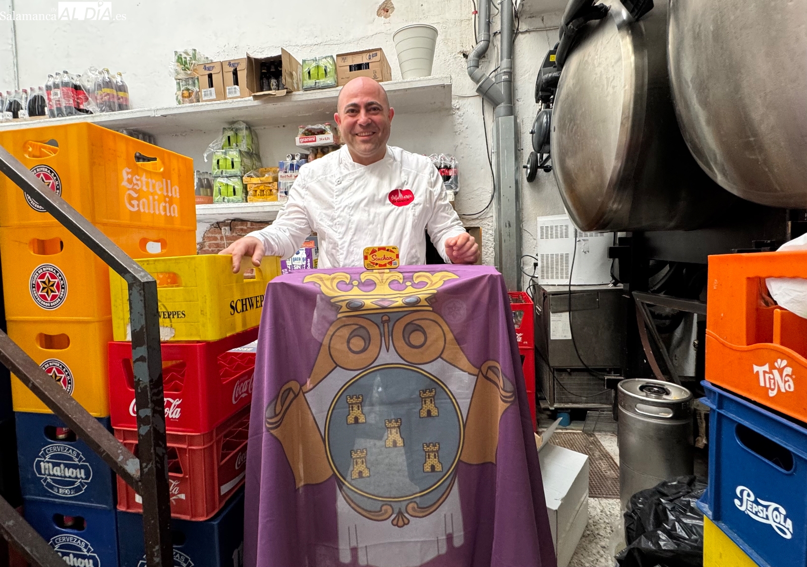 Helio Flores y la creatividad, finalistas del XXI Concurso Nacional de Tapas con su arroz con liebre hecho turrón