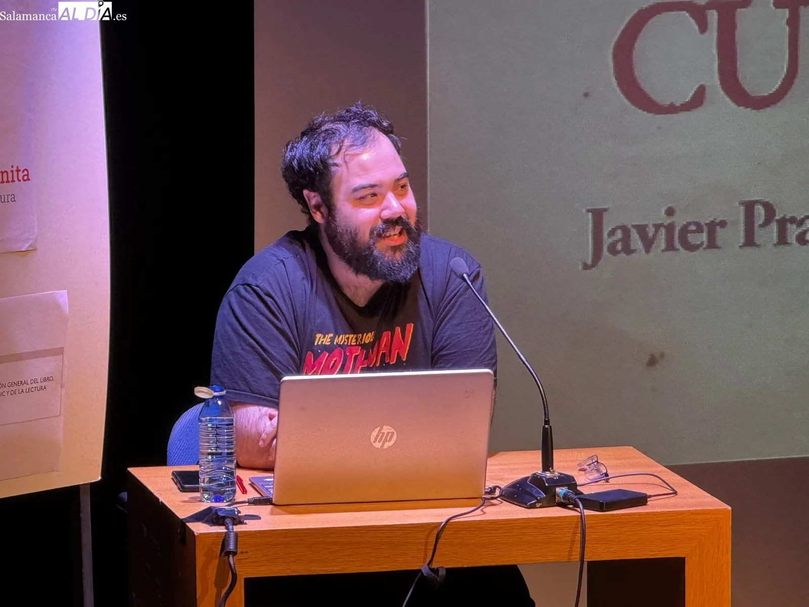 Foto 2 - Javier Prado desvela los misterios de B&eacute;cquer y el secreto de las leyendas inventadas en dos llamativas conferencias 