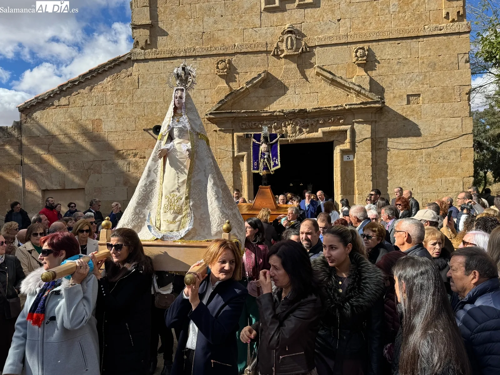 Procesión del Cristo de Hornillos en Arabayona