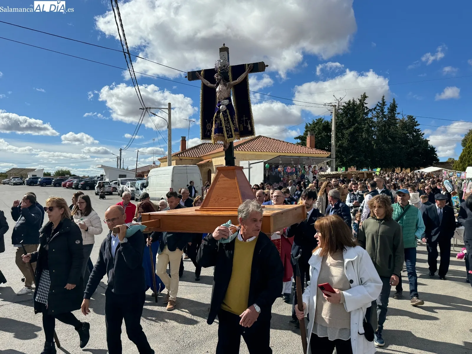 Procesión del Cristo de Hornillos en Arabayona