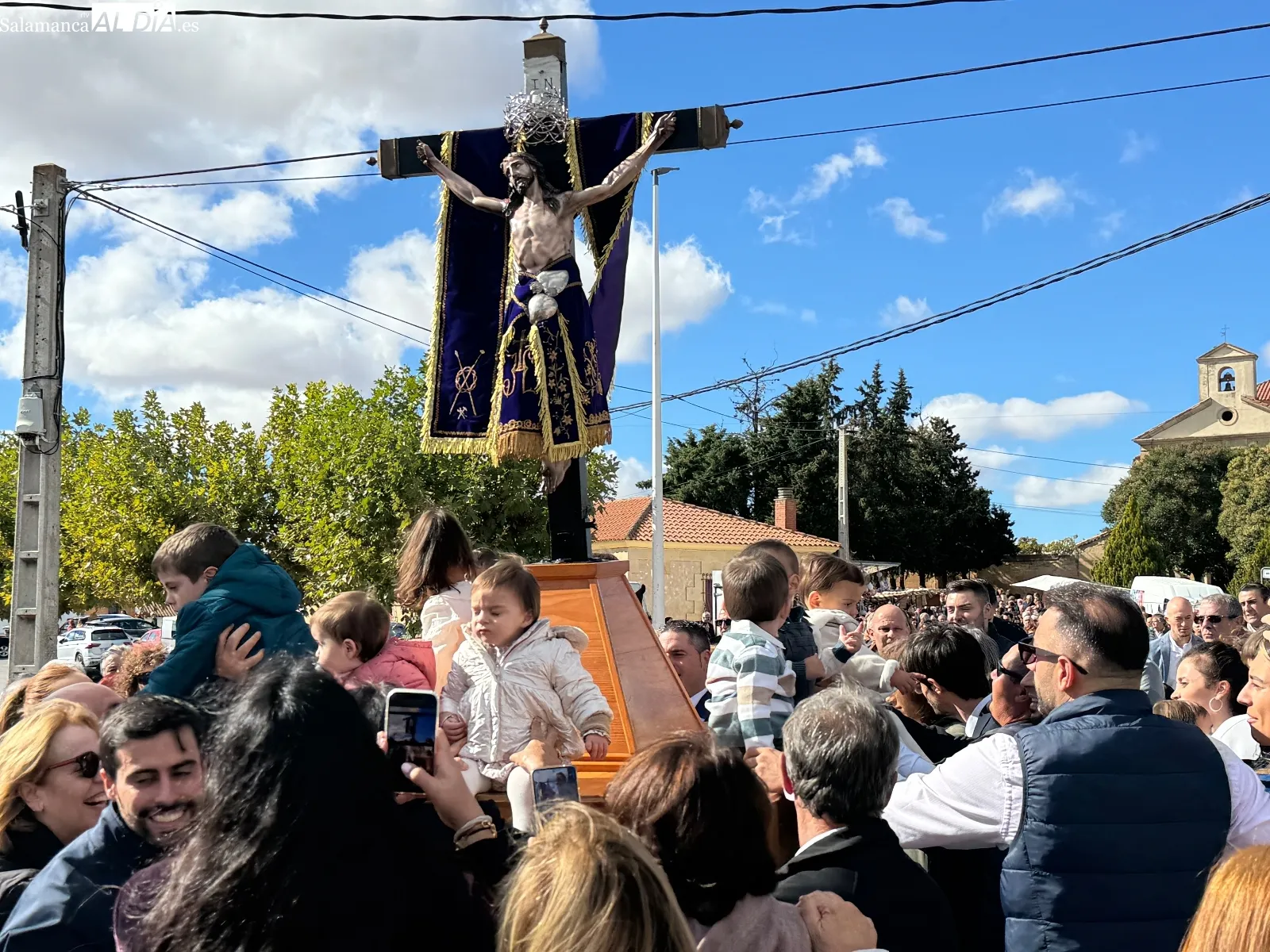 Procesión del Cristo de Hornillos en Arabayona
