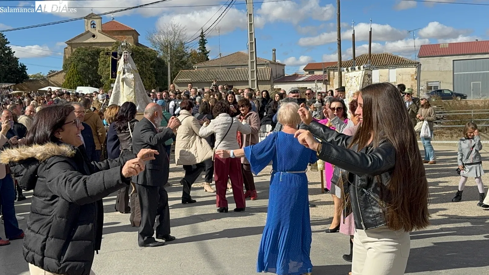 Procesión del Cristo de Hornillos en Arabayona