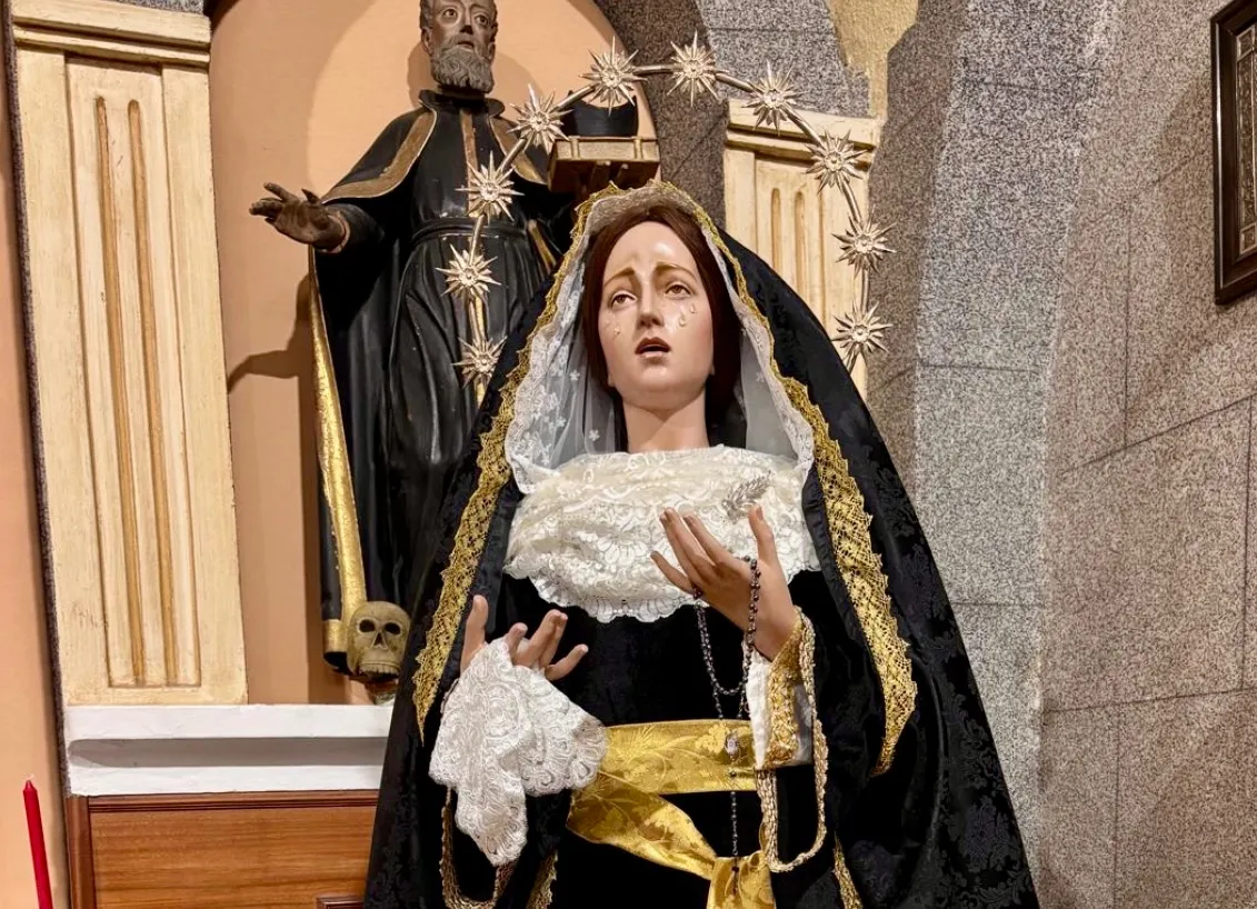 Foto 5 - Nuestra Se&ntilde;ora de las L&aacute;grimas se viste de luto para abrazar el silencio de noviembre