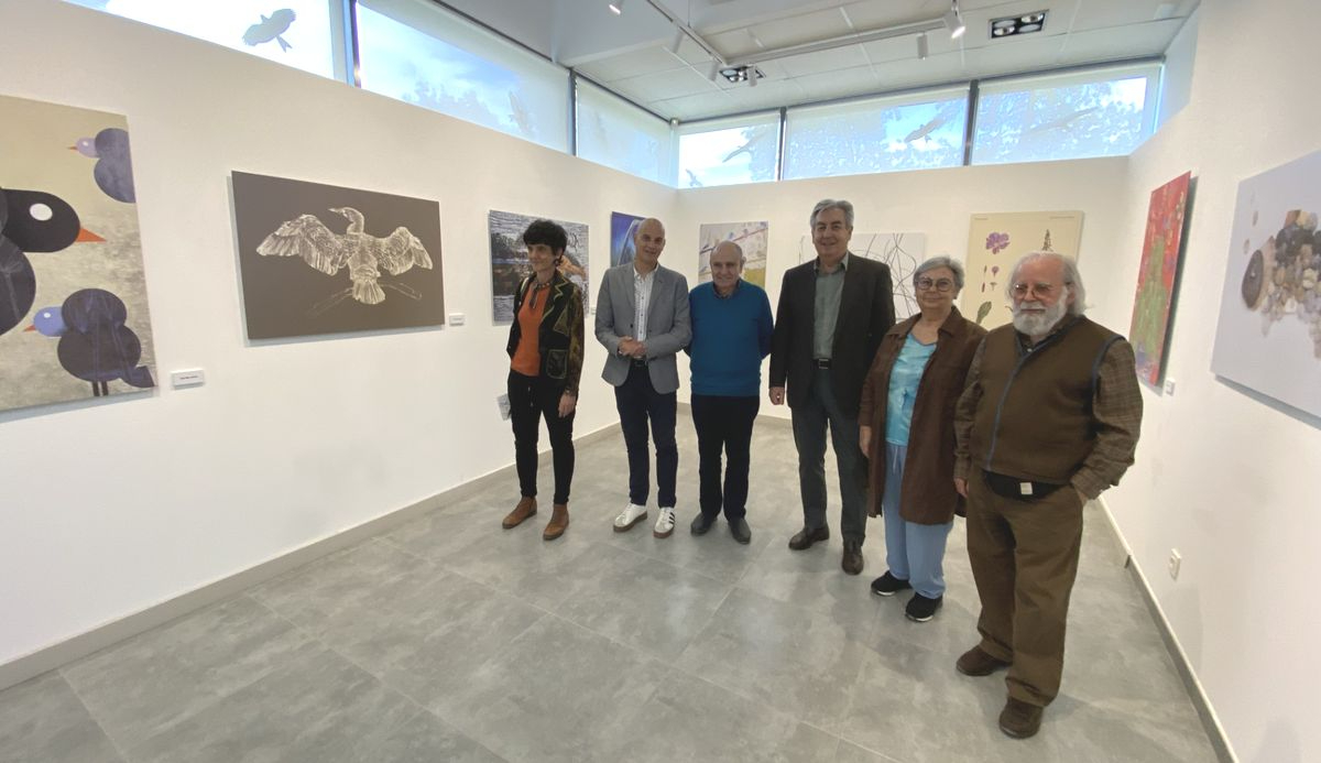 La biodiversidad de la Isla del Soto, musa de 16 artistas en la nueva exposición de la Sala Delibes