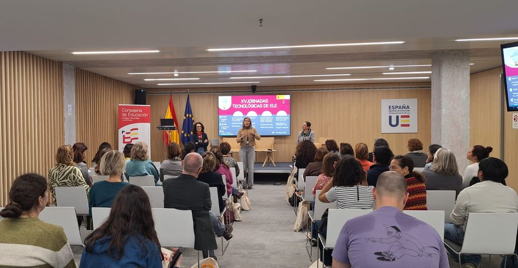 Salamanca promociona la enseñanza de español en Bruselas