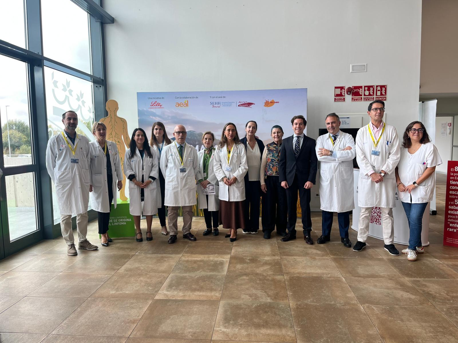 Campaña sobre el linfoma en Salamanca ante su desconocimiento