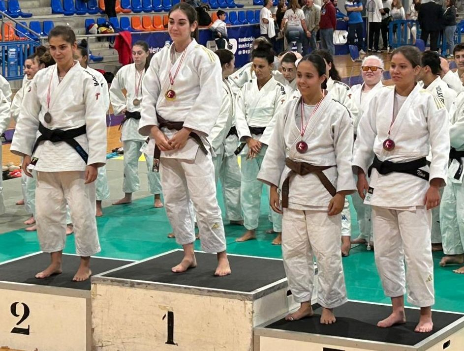 La judoka Luisa Hernández, del Club Judo Salamanca, campeona de CyL