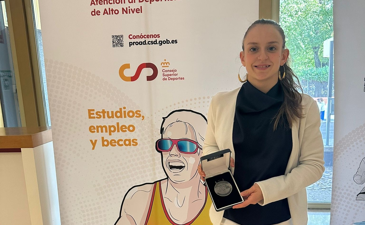 Marta García Rincón, reconocida con el premio Carrera Dual del Consejo Superior de Deportes