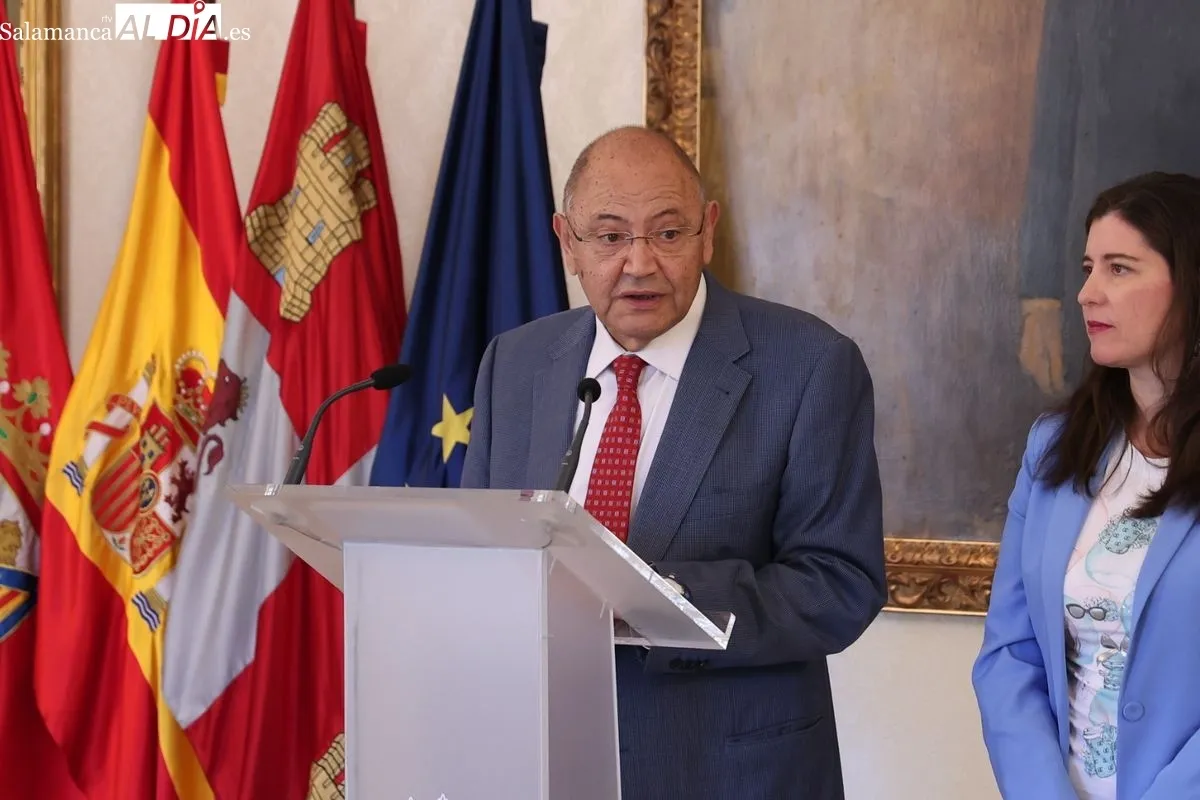 Presentación en el Ayuntamiento de Salamanca de los actos programados por el Día Mundial de la Parálisis Cerebral. Foto de David Sañudo