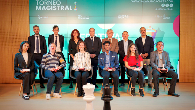 Salamanca reúne a la élite mundial del ajedrez en el VIII Festival Internacional ‘Cuna del ajedrez moderno’